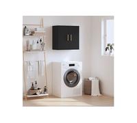 vidaXL Armoire murale noir 60x31x60 cm bois d'ingénierie 829949