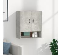 Armoire Murale Noir 60x31x70 cm Bois d'Ingénierie Flottante Rangement vidaXL