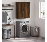 vidaXL Armoire murale en bois d'ingénierie chêne marron 69,5x34x90 cm 830395 Marron G