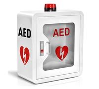 Armoire Murale pour Défibrillateurs avec Alarme ，Boîtier de Secours pour Entreprises & Lieux Publics