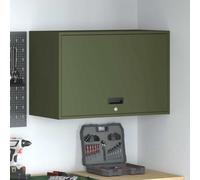 Armoire murale pour garage Acier revêtu de poudre Meuble rangement vidaXL vidaXL