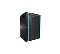 Armoire réseau Extralink armoire serveur boîtier mural 19" 18U 600x600 noir