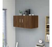 Armoire Murale Rangement Salon Intérieur Gris Béton Bois d’Ingénierie vidaXL