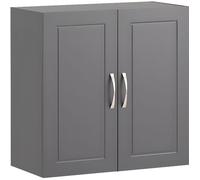 Armoire Murale Salle de Bain - SOBUY - FRG231-DG - 2 Portes - 2 Niveaux - Gris