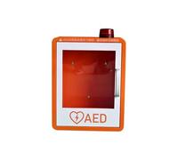 Armoire Murale Sécurisée pour Défibrillateur AED - Vitre, Alarme Sonore/Lumineuse avec Système Verrouillable, Design Ergonomique pour Bureau & Lieux Publics
