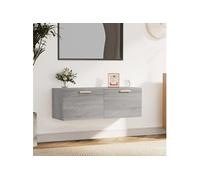 Armoire murale Sonoma gris 100x36,5x35 cm Bois d'ingénierie817610