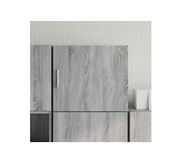 Vidaxl Armoire Murale Sonoma Gris 45x42,5x40 Cm Bois D'ingénierie Multicolore