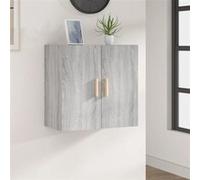 Armoire Murale Sonoma Gris 60x30x60 cm Bois d'Ingénierie Flottante vidaXL