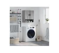 vidaXL Armoire murale sonoma gris 60x31x70 cm bois d'ingénierie 829930
