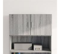 vidaXL Armoire murale Sonoma Bois d'ingénierie 80 x 42,5 x 40 cm Gris