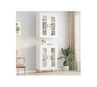 vidaXL Armoire murale suspendue Blanc 69,5x34x90 cm 812276