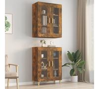 Armoire Murale Suspendue Blanc 69,5x34x90cm Étagère Flottante Rangement vidaXL