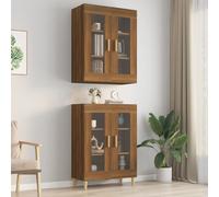 Vidaxl Armoire Murale Suspendue Chêne Marron 69,5x34x90 Cm Multicolore