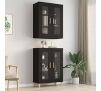 Armoire Murale Suspendue Blanc 69,5x34x90cm Étagère Flottante Rangement vidaXL
