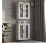 Armoire Murale Suspendue Chêne Sonoma 69,5x34x90 cm Étagère Flottante vidaXL