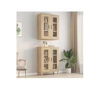 Armoire murale suspendue Chêne sonoma 69,5x34x90 cm812279