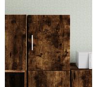 Armoire Murale Suspendue Rangement Organisateur Salon Bois d'Ingénierie vidaXL