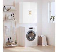 vidaXL Armoire murale 828404 – Blanc, 69,5 x 34 x 90 cm