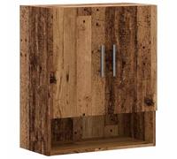 Armoire murale vieux bois 60x31x70 cm bois d ingénierie