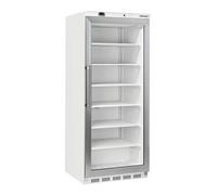 Armoire négative professionnelle vitrée Blanche
