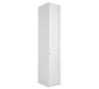 Armoire New York À Portes Battantes Blanche Taille Au Choix