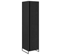 Armoire Noir Dab 50x50x200 cm Matériau à base de bois