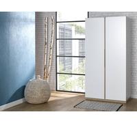 Armoire nomade blanc & chêne TU