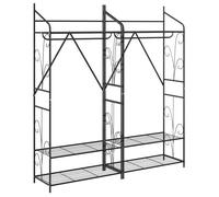 Armoire ouverte moderne - vidaXL - Design rectangulaire - Rangement spacieux - Construction en métal - Finition matte