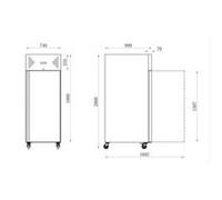 Armoire Pâtisserie Positive 737 L AFI Collin Lucy NC