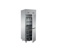ARMOIRE PÂTISSIERE 2 PORTILLONS PLEINS DOUBLE TEMPERATURE VENTILE 700 LITRES