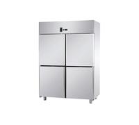 ARMOIRE PÂTISSIERE 4 PORTILLONS PLEINS DOUBLE TEMPERATURE VENTILE 1400 LITRES