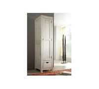 Armoire/Penderie - Bois massif d'acacia blanchi - NATURE WHITE 98