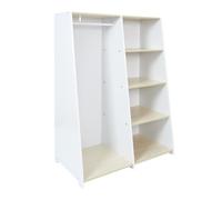 Armoire Penderie Enfant ""Maya"" 120cm Blanc