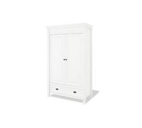 Armoire - Pinolino - Monja - 2 portes - 1 tiroir - MDF laqué blanc