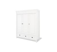 Armoire - Pinolino - Monja - 3 portes - 2 tiroirs - Laqué blanc mat