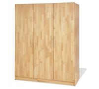Pinolino Armoire enfant 3 portes Natura, bois