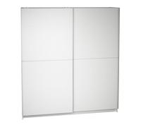 Armoire placard / meuble de rangement coloris blanc - Hauteur 200 x Longueur 180 x Profondeur 60 cm
