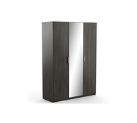 Armoire placard meuble de rangement coloris chene Waterford - Longueur 133.5 x Hauteur 191.5 x Profondeur 51.4 cm -PEGANE- chêne Waterford