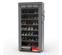 Intirilife IL-100079 Ensemble de Garde-Robe, Plastique, Gris cendré, Normal