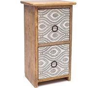 Armoire plumes de paon -- 17,5x14x31cm