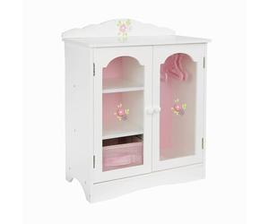 Armoire poupée Poupon Little Princess penderie Dressing Meuble Bois Jeu TD-0210A
