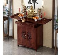 Armoire pour Autel Bouddhiste,Sanctuaire De Méditation Bouddhiste,Support De Rangement pour Statue De Bouddha,avec Conception Démontable,pour Temples Et Maisons(80x40x100cm)