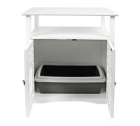 Kerbl Armoire pour chat Helena 64x46x65 cm Blanc