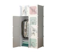 Armoire pour enfants - AFFI - PENDERIE MOBILE -MEUBLE DE CHAMBRE- 75 X 47 X 147CM