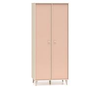Armoire Pour Enfants Mevel 80x51x190cm Couleur Au Choix 2 Portes