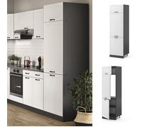 Vicco armoire pour frigo R-Line, Blanc campagne, 60 cm