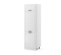 Armoire pour frigo R-Line, 60cm, Blanc campagne, Blanc, Vicco