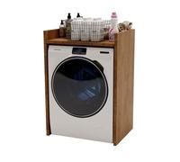 Armoire pour lave-linge Armoire de salle de bain Meuble de salle de bain Étagère pour lave-linge 66x95x48 Rétro