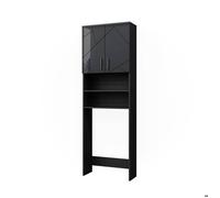Vicco Armoire pour Machine à Laver Irma, Anthracite Haute Brillance/Anthracite, 64 x 190.5 cm
