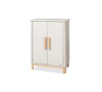 Armoire pour poupées - PINOLINO - Malea - MDF & hêtre verni - Beige - 48x30x65 cm